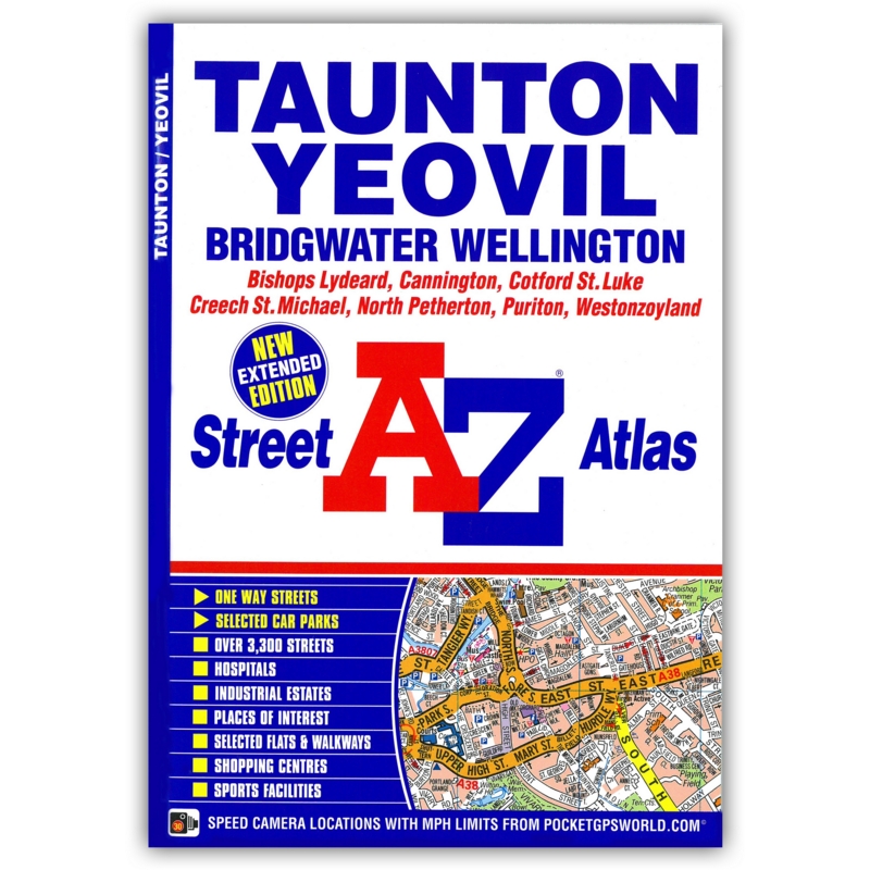 ATLAS,A-Z Taunton  & Yeovil Street (Was 6.99)